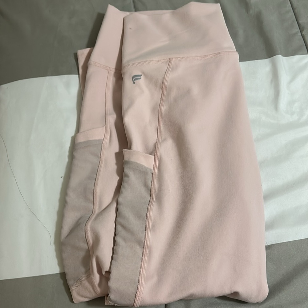 Fila Pink Women's Leggings - Picture 2 of 3
